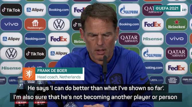 Preview image for De Boer challenges Depay to ignite Euros after Barca switch