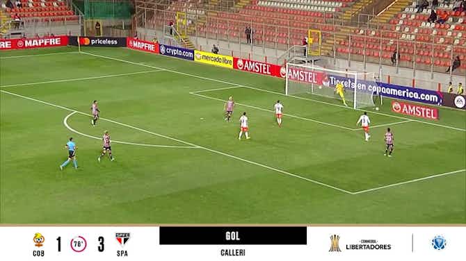Vorschaubild für Cobresal - São Paulo 1 - 3 | GOL - Jonathan Calleri