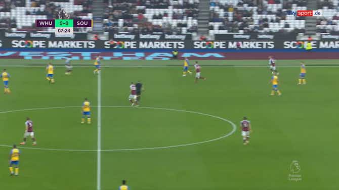 Vorschaubild für Big Points für Hasenhüttl | Highlights: West Ham - FC Southampton 2:3