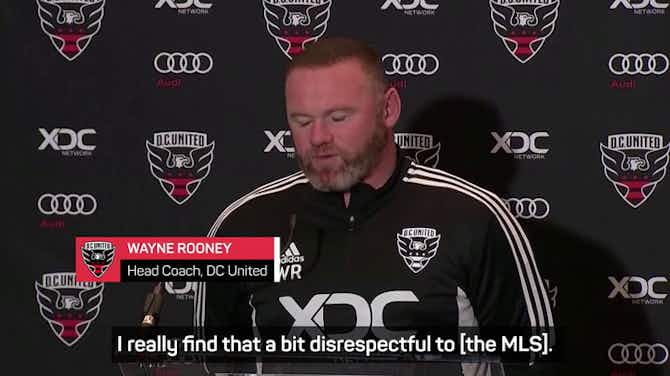 Preview image for DC United boss Rooney slams ‘disrespectful’ comments