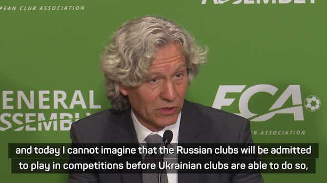 Preview image for ECA 'exploring ways' to support Ukraine's football clubs