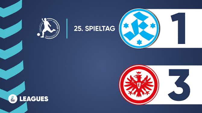 Vorschaubild für Regionalliga Südwest - Stuttgarter Kickers 1:3 Eintracht Frankfurt II