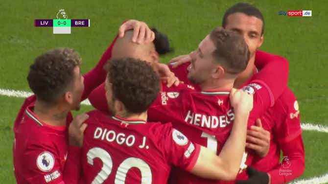 Vorschaubild für Reds geben sich keine Blöße | Highlights: Liverpool - Brentford 3:0