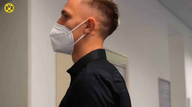 Vorschaubild für Nico Schlotterbeck's first day at Borussia Dortmund