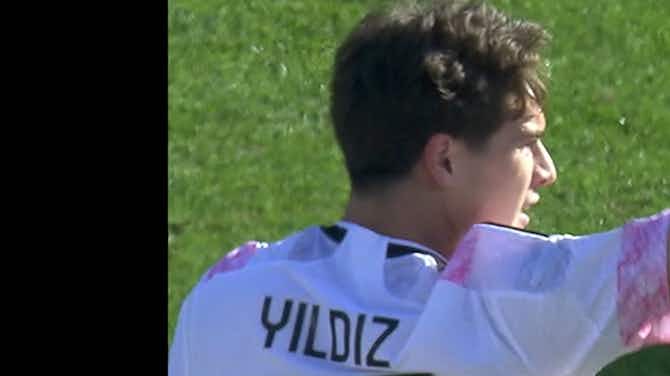Imagen de vista previa para El primer gol de Kenan Yildiz con la Juventus
