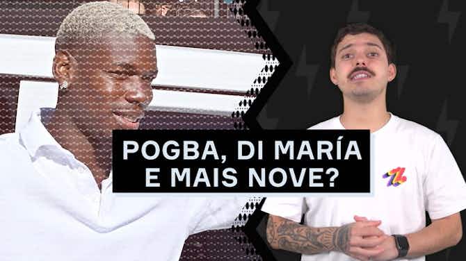 Imagem de visualização para Com Pogba e Di María, mas sem De Ligt? A escalação da Juve pra 22/23!