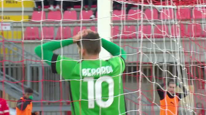 Preview image for Domenico Berardi with an unlucky Shot, vs. Monza