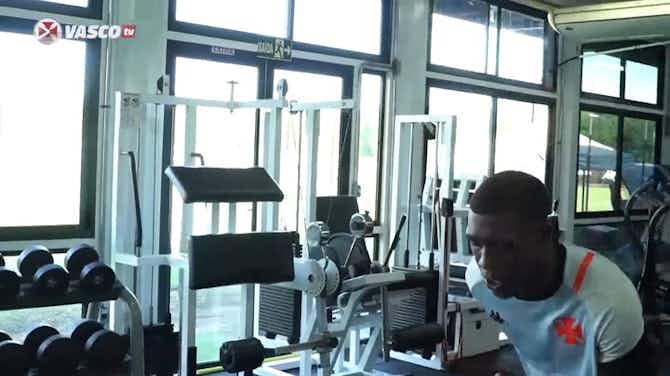 Vorschaubild für Vasco segue em preparação para enfrentar o Athletico