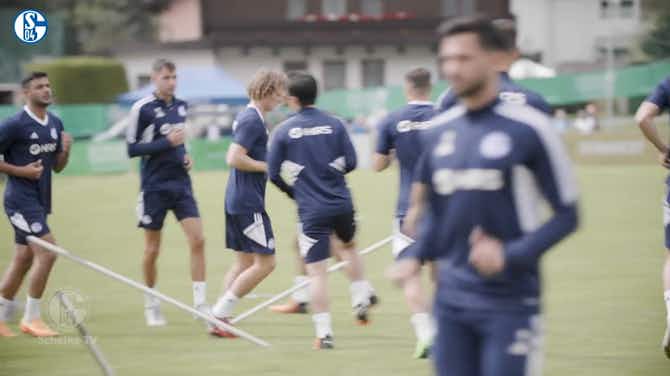 Preview image for Alex Kral's first training at Schalke 04