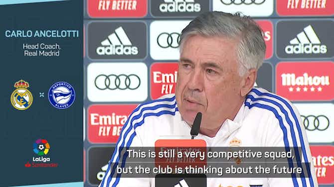 Preview image for Real always looking to be 'better', says Ancelotti on Mbappé links