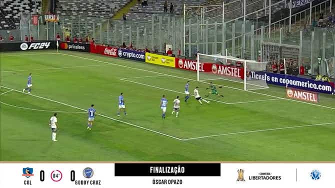 Vorschaubild für Colo-Colo - Godoy Cruz 0 - 0 | BOLA NA TRAVE- Óscar Opazo