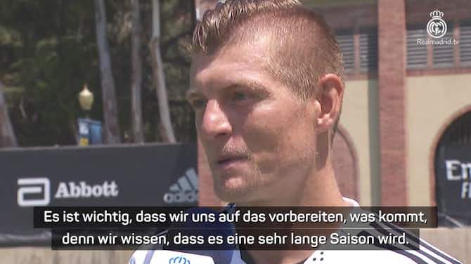 Vorschaubild für Kroos will mit Real "alle Wettbewerbe gewinnen"