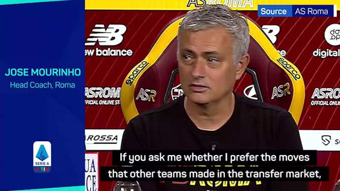 Preview image for Mourinho happy with Roma's January transfer window