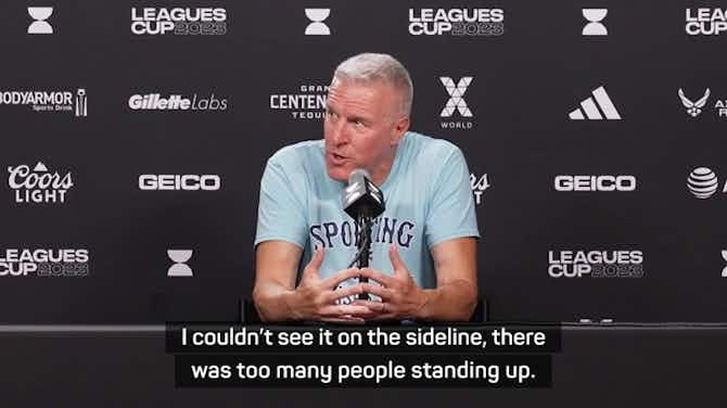 Preview image for 'Correct decision made' - Sporting KC head coach after crazy red card