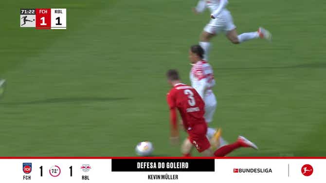 Vorschaubild für Kevin Müller with a Goalkeeper Save vs. RB Leipzig