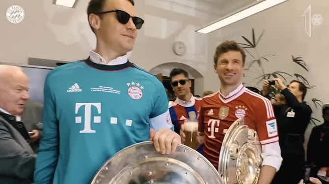 Vorschaubild für Party all weekend! Bayern's Championship celebration
