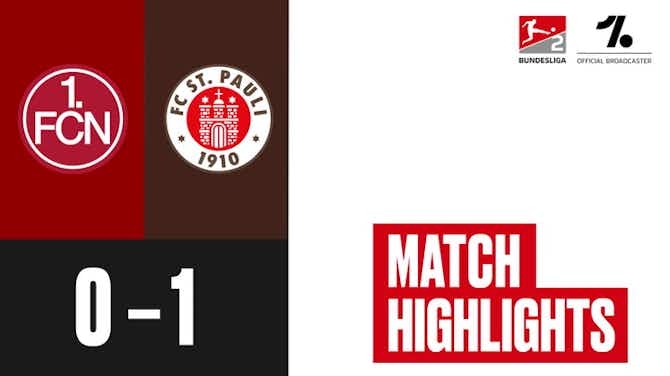 Vorschaubild für Highlights_1. FC Nürnberg vs. FC St. Pauli_Matchday 18_ACT