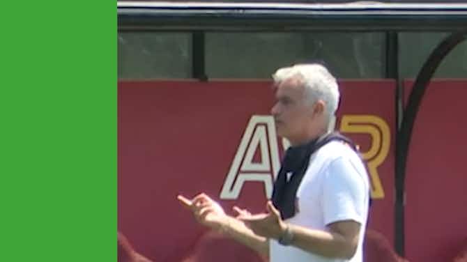 Anteprima immagine per La Roma di Mourinho si prepara  per la finale di Europa League contro il Siviglia