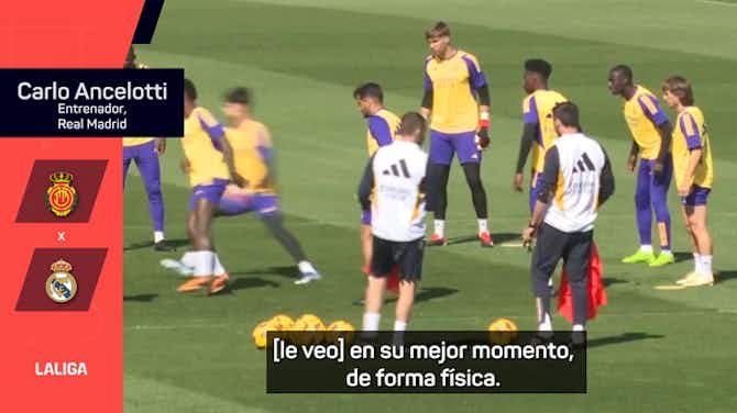 Imagen de vista previa para Ancelotti, en titulares: "En la universidad del fútbol pasaría el examen"