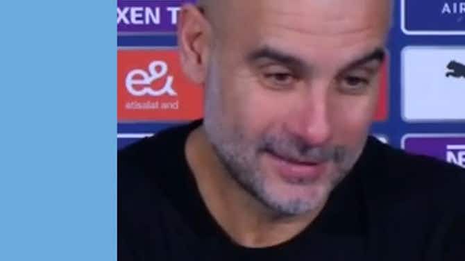 Preview image for Guardiola on how Haaland had to deal with the loss of his grandmother