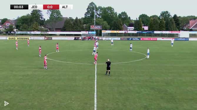 Vorschaubild für Jeddeloh reichen vier Minuten! | SSV Jeddeloh vs. Altona 93 | Regionalliga Nord