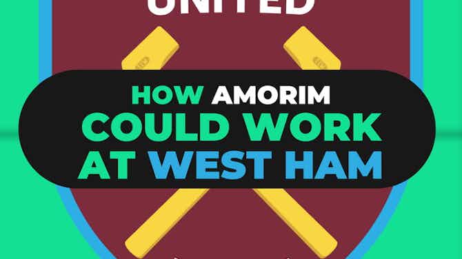 Image d'aperçu pour Why Amorim Is Still Perfect For West Ham