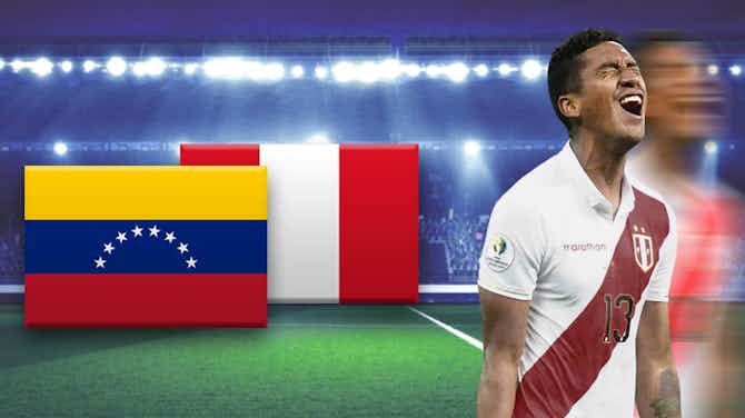 Vorschaubild für Carrillo schießt Peru auf Platz 2, Venezula scheidet aus | Venezuela - Peru