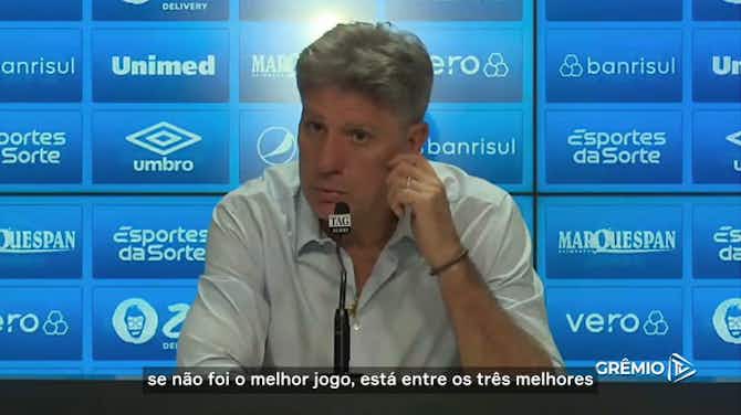Anteprima immagine per Renato exalta vitória sobre o São Paulo: "Entre os três melhores jogos do campeonato"