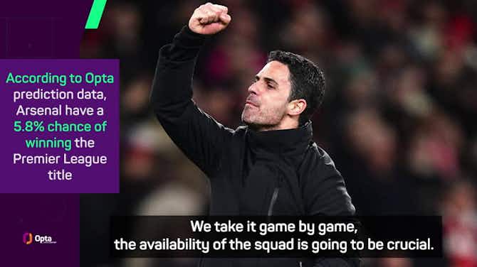 Preview image for Arsenal back in the title race - Arteta