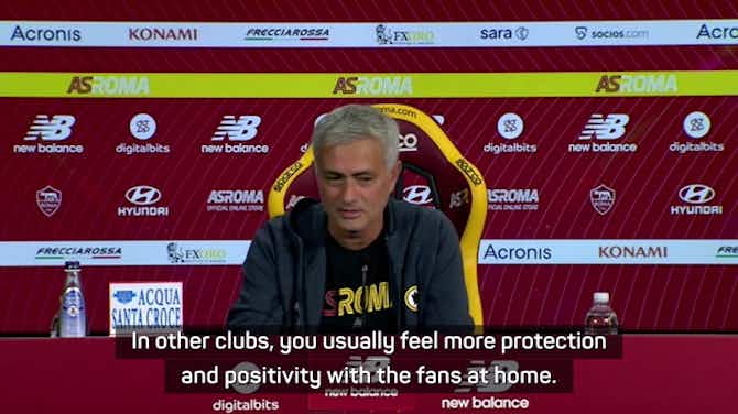 Preview image for FOOTBALL: Serie A: Mourinho having 'fun' at Roma