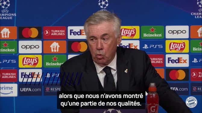 Vorschaubild für Real Madrid - Ancelotti : "C'est encore très ouvert"