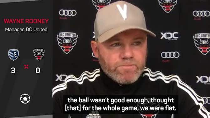 Preview image for Rooney fumes at players after DC United defeat at Kansas