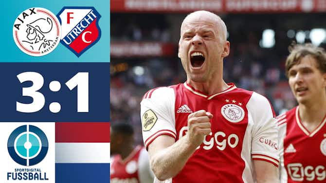 Vorschaubild für Ajax weiterhin auf Europa League-Kurs | Ajax Amsterdam -  FC Utrecht