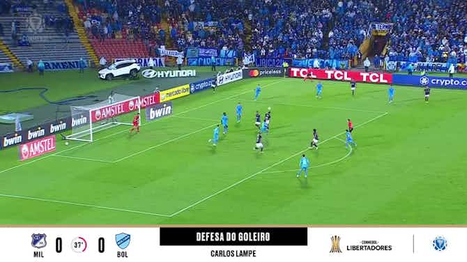 Preview image for Millonarios - Bolívar 1 - 0 | DEFESA DO GOLEIRO - Carlos Lampe