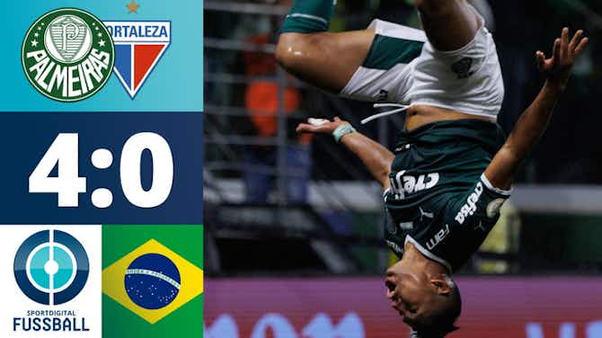 Vorschaubild für Machtdemonstration: Palmeiras krönt sich vorzeitig zum Meister | Palmeiras - Fortaleza FC