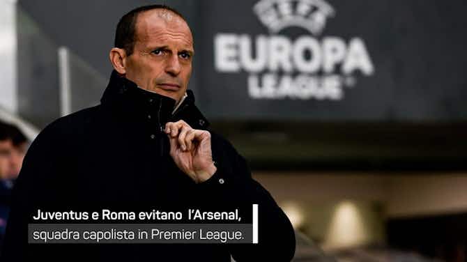 Anteprima immagine per  Sorteggi Europa League - Juve e Roma trovano Friburgo e Real Sociedad