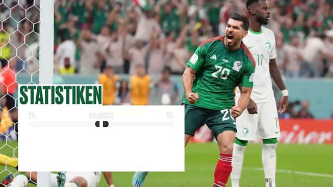 Vorschaubild für Mexiko scheidet trotz Sieg aus: Saudi-Arabien - Mexiko 1:2