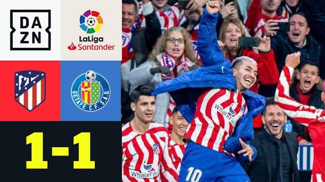 Vorschaubild für La Liga: Atlético Madrid 1-1 Getafe