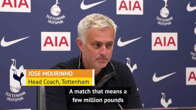 Preview image for Mourinho fires another warning shot at Southgate over Kane