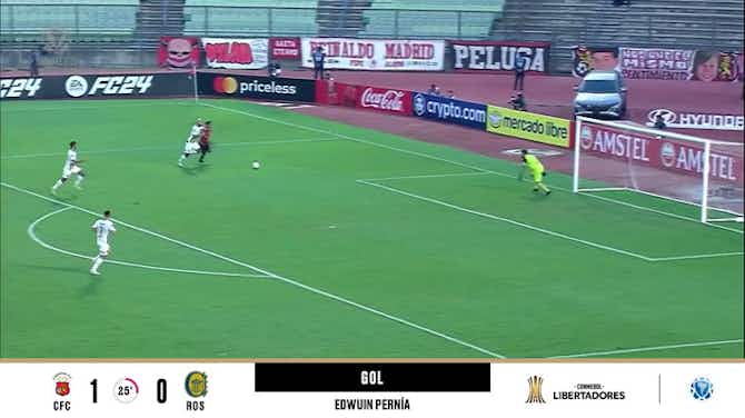 Vorschaubild für Caracas - Rosario Central 1 - 0 | GOL - Edwuin Pernía