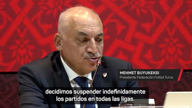 Imagen de vista previa para El presidente de la Federación de Fútbol Turca anuncia que la liga volverá el 19 de diciembre