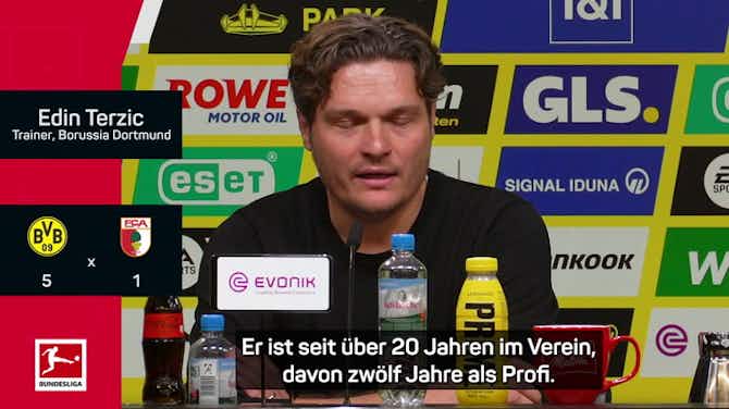 Anteprima immagine per Terzic: "Stolz, Trainer von Reus sein zu dürfen"