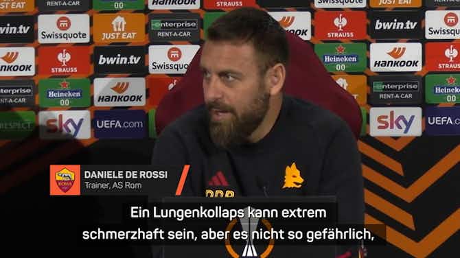 Preview image for Nach Ndicka-Kollaps: De Rossi gibt positives Update
