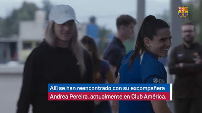 Imagen de vista previa para Alexia Putellas y Mapi León viajan a México con el Barça
