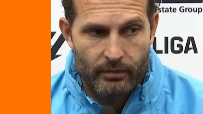 Preview image for Valencia coach Rubén Baraja sends emotional message after tragic fire in the city
