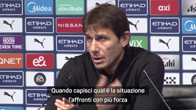 Anteprima immagine per Conte: "Frustrato? Se fossi alla Juve o all'Inter..."