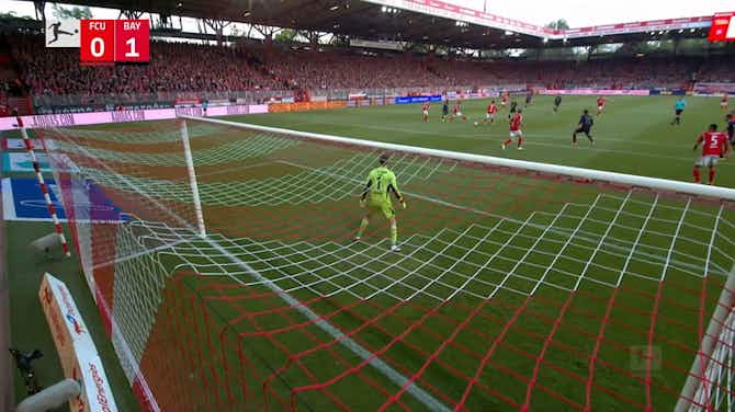 Imagen de vista previa para El Bayern golea al Union Berlin con golazo de falta de Kane