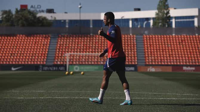 Preview image for Samuel Lino in training: A session with Atlético de Madrid breakout player