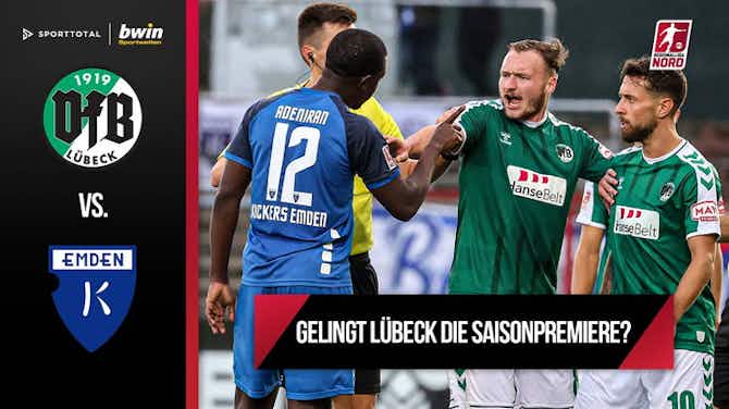 Vorschaubild für Geht die Lübeck-Party auch in der Liga weiter? | VfB Lübeck - BSV Kickers Emden | Regionalliga Nord