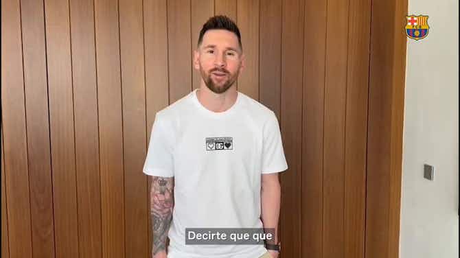 Imagen de vista previa para El mensaje de Messi para Jordi Alba en su despedida